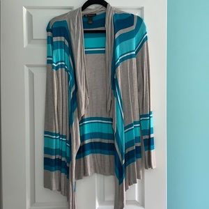 Striped cardigan